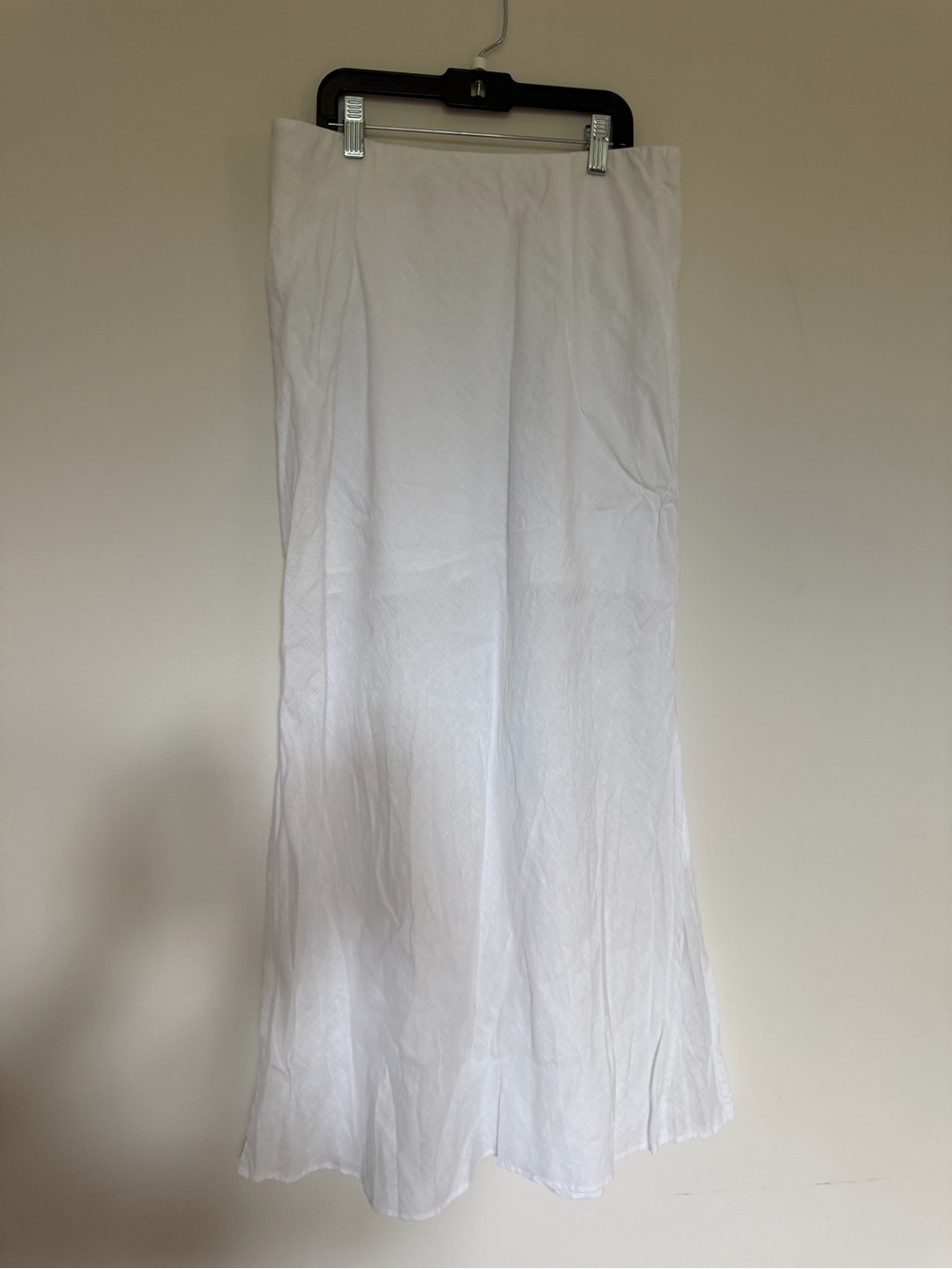 J. Crew White Midi A-Line Flare Skirt - Picture 3 of 7